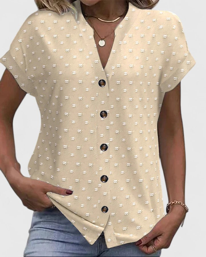 Annie | Comfortable V-Neck Shirt