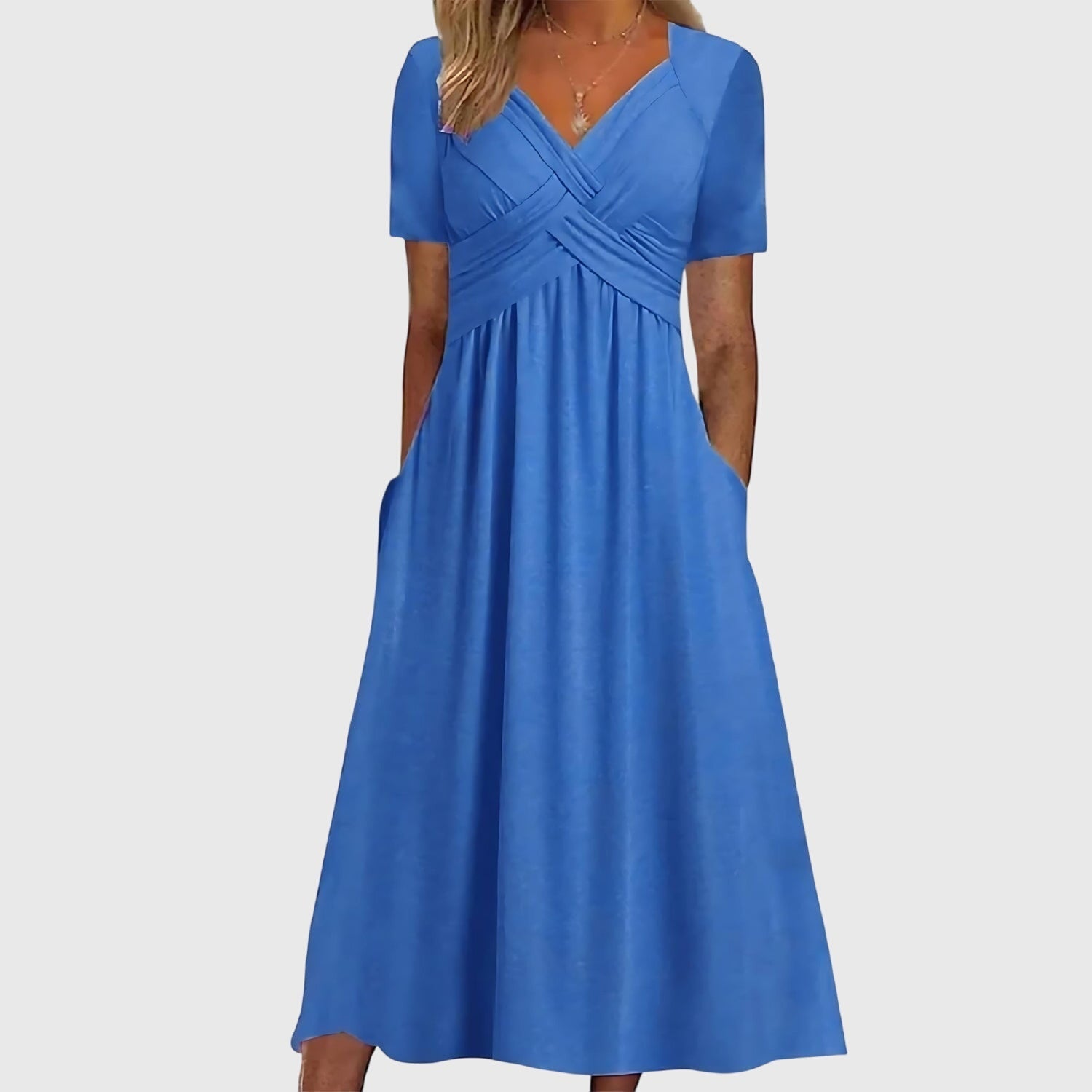 Annie | Midi Dress with Tummy Control.