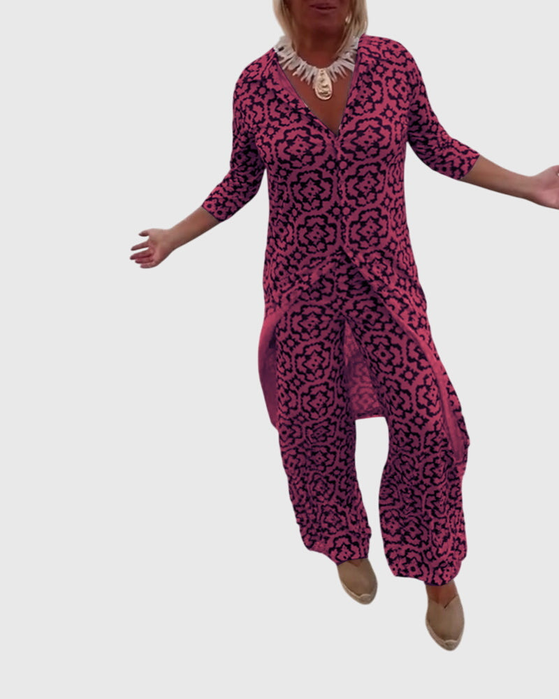 Annie | Elegant Vintage Two-Piece Set