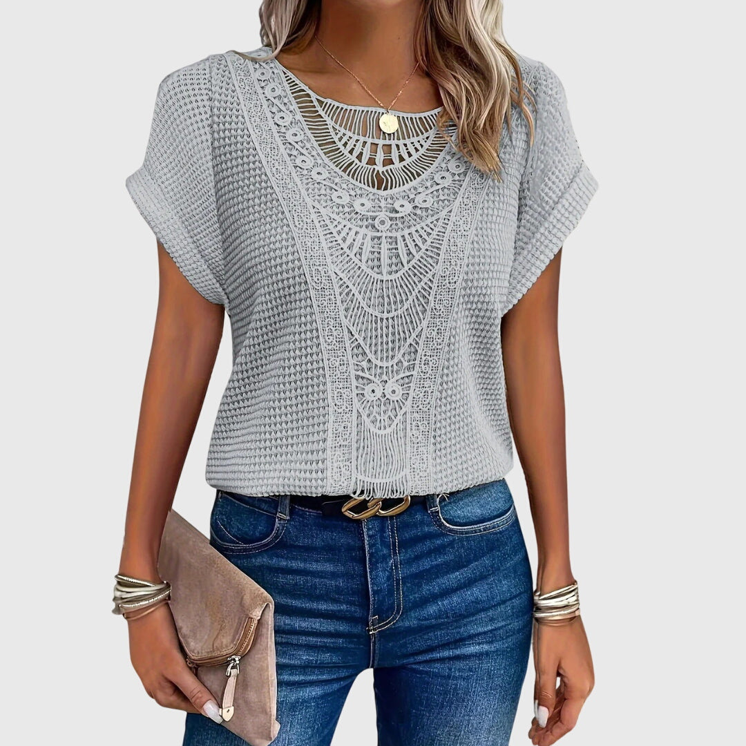 Annie | Elegant Ibiza Style Blouse