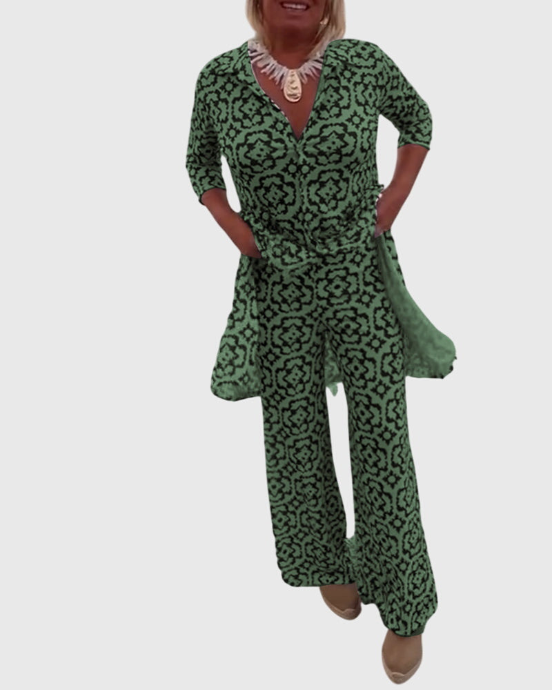 Annie | Elegant Vintage Two-Piece Set