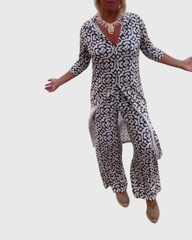 Annie | Elegant Vintage Two-Piece Set