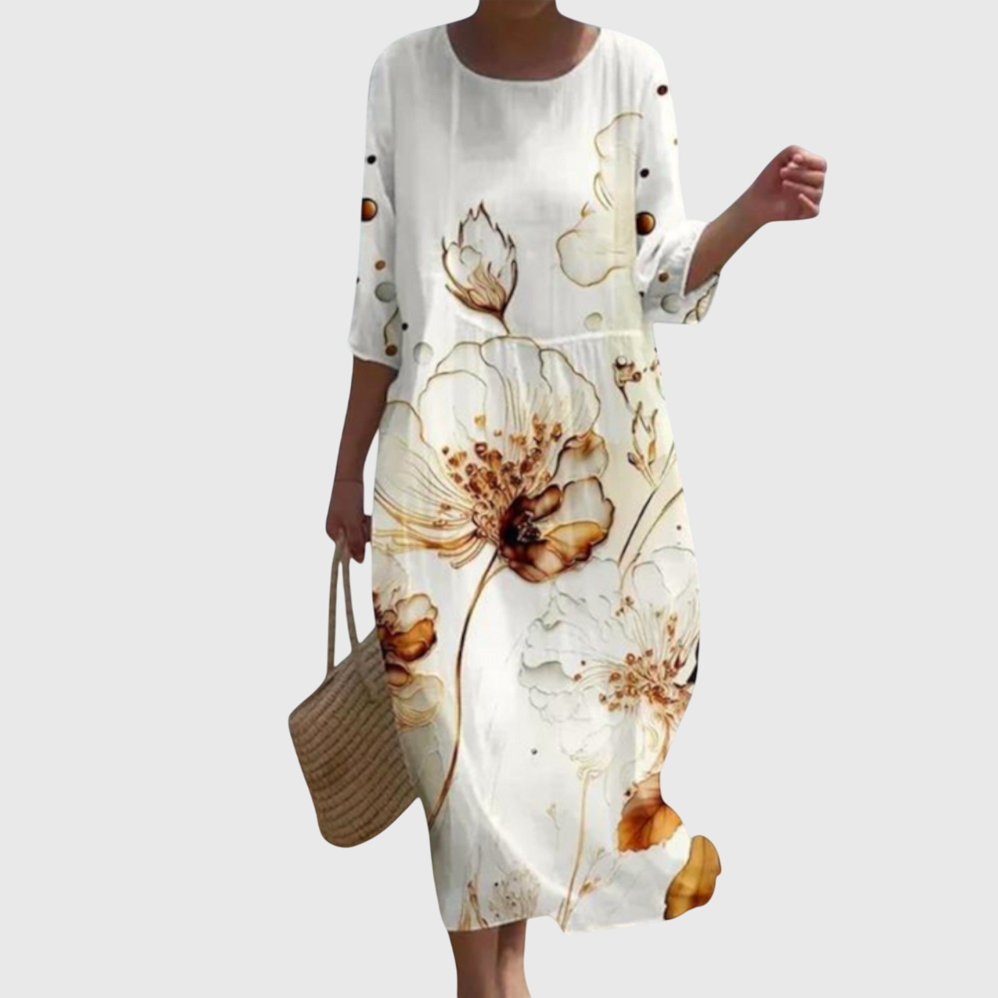Annie | Stylish Floral Maxi Dress