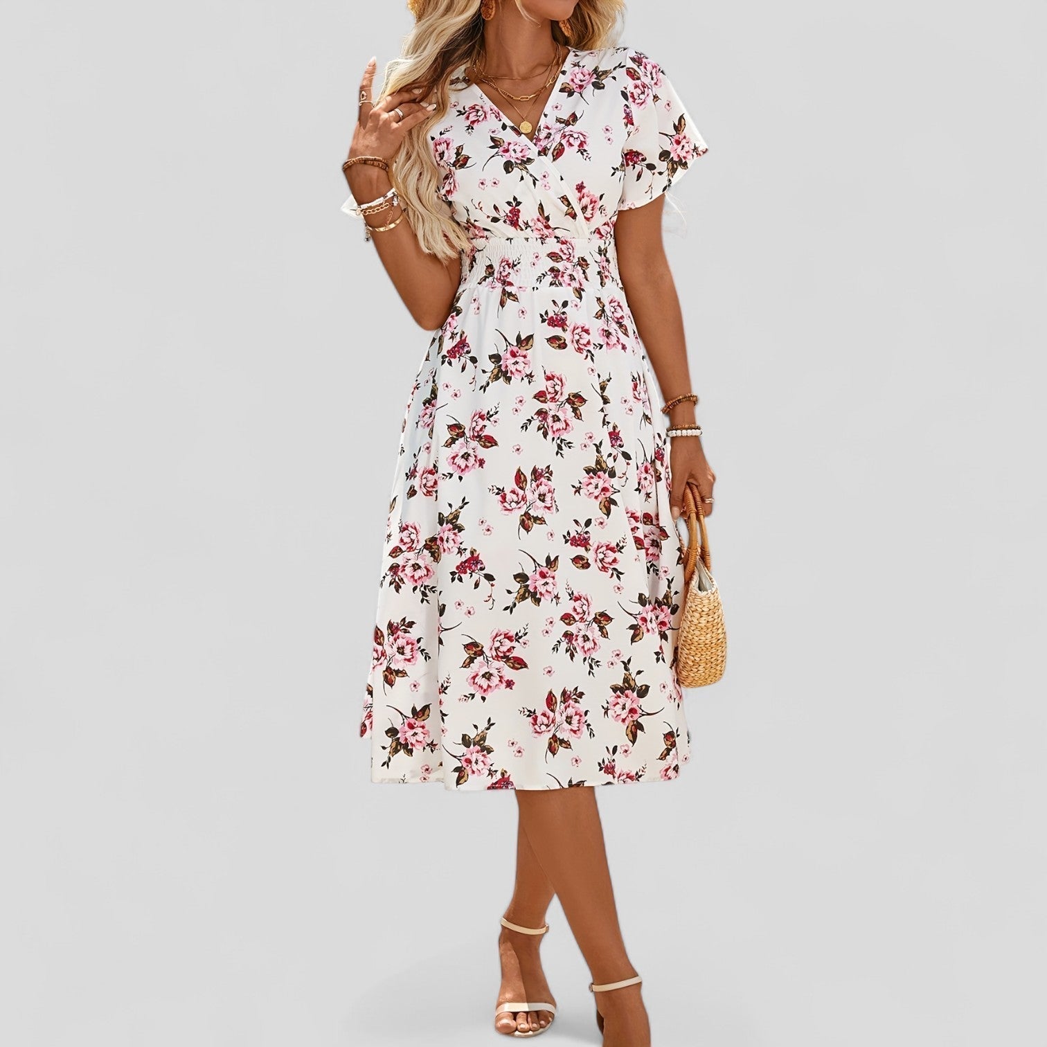Annie | Comfortable Summer Midi Dress.