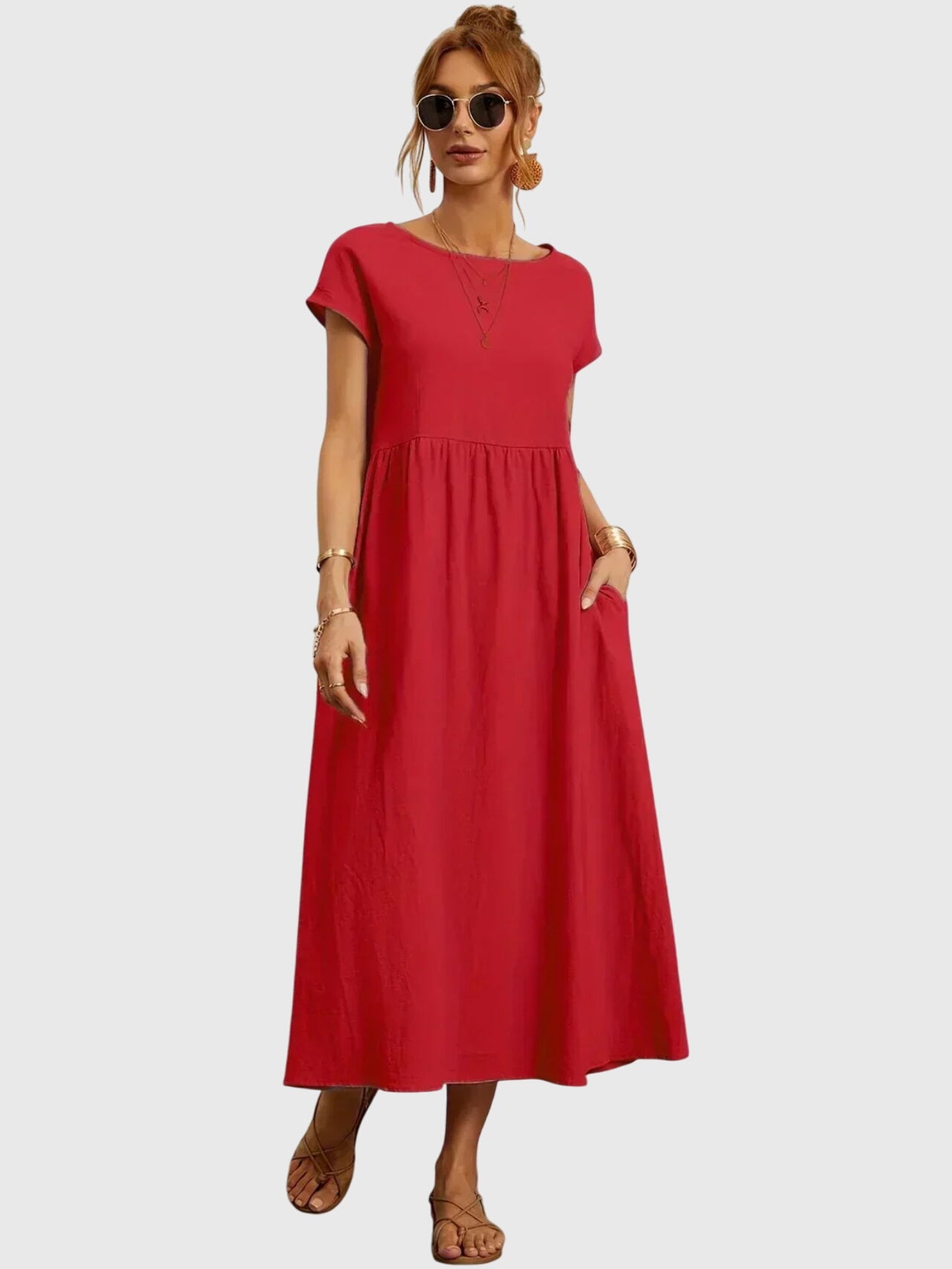 Annie | Casual Pocket Dress