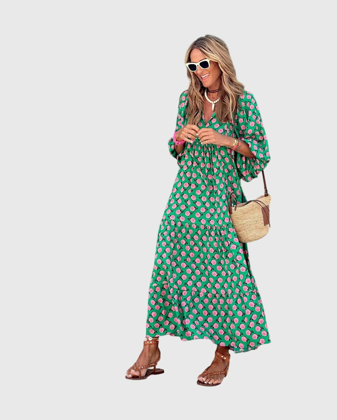 Annie | Boho Maxi Dress