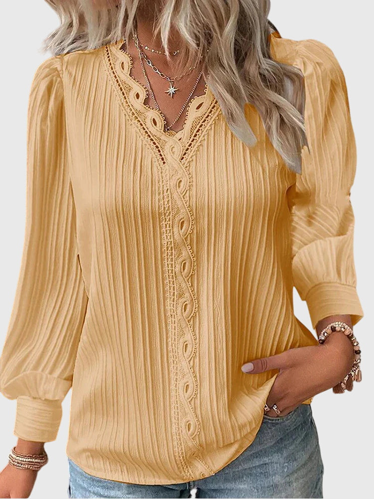 Annie | Elegant Pullover Blouse
