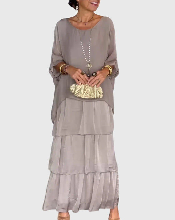 Annie | Long and Flowing Elegant Dress