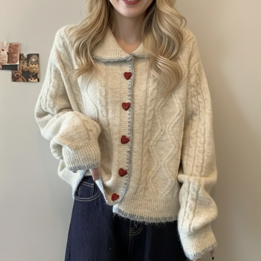 Tara Heart Cardigan™
