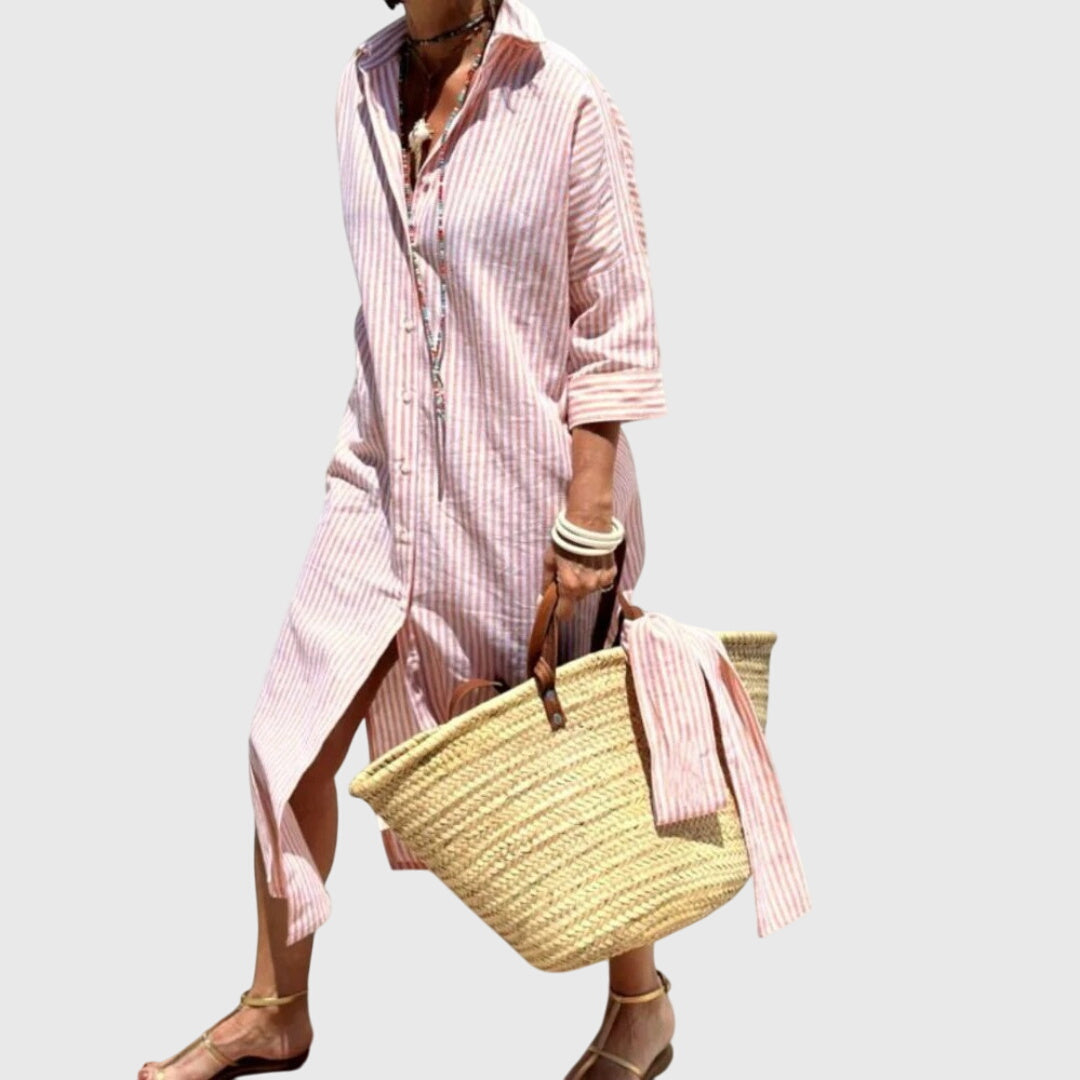 Annie | Classic Striped Dress