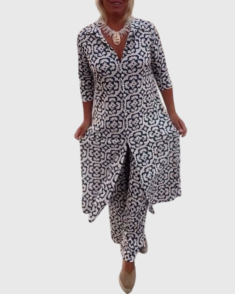 Annie | Elegant Vintage Two-Piece Set