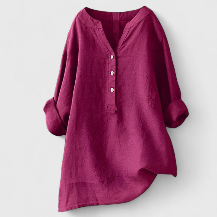 Annie | Elegant Button-Front Shirt