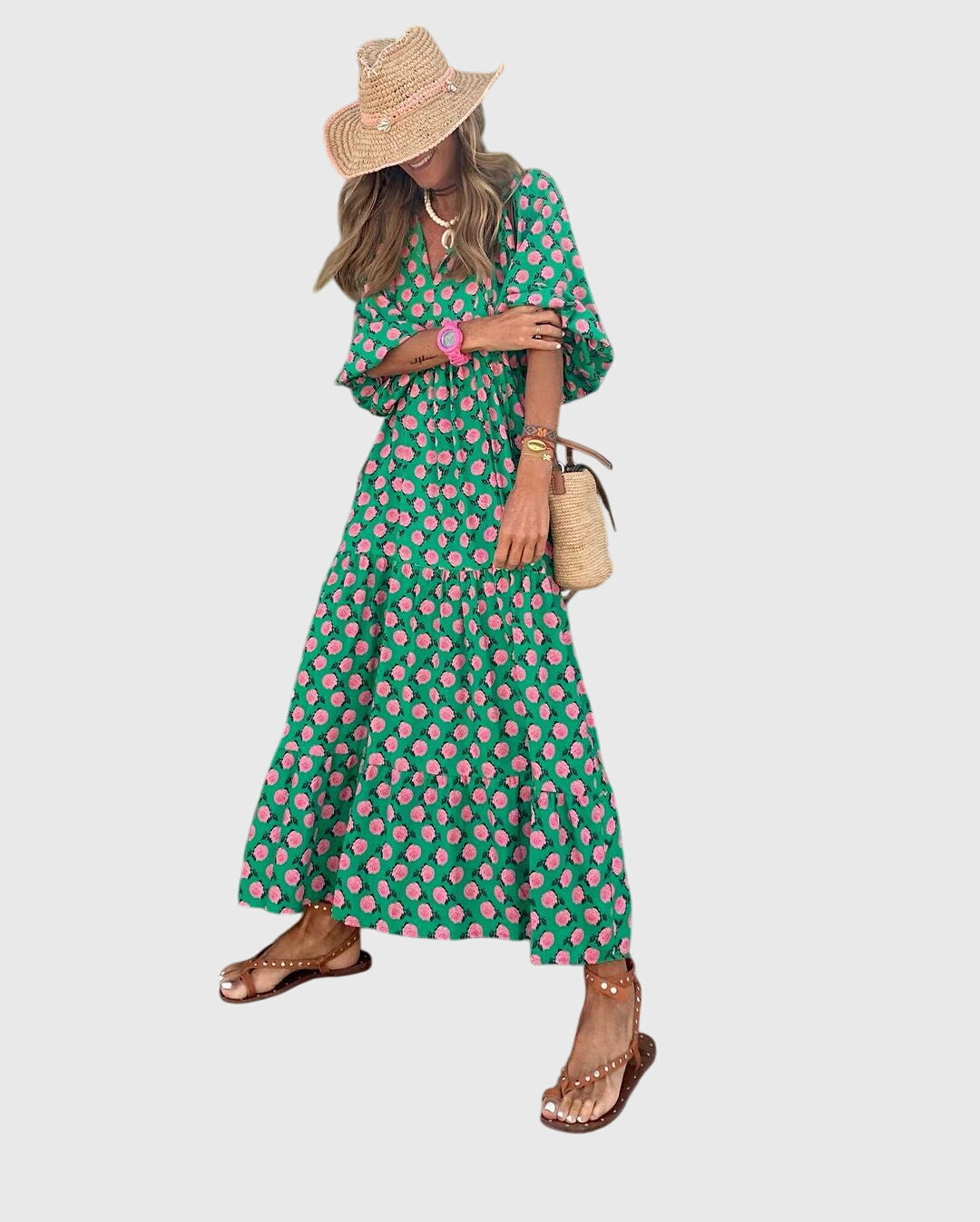Annie | Boho Maxi Dress