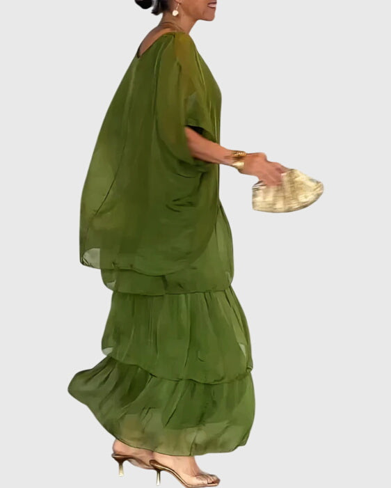 Annie | Long and Flowing Elegant Dress