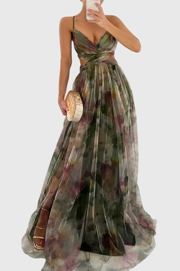 Annie | Floral Maxi Dress