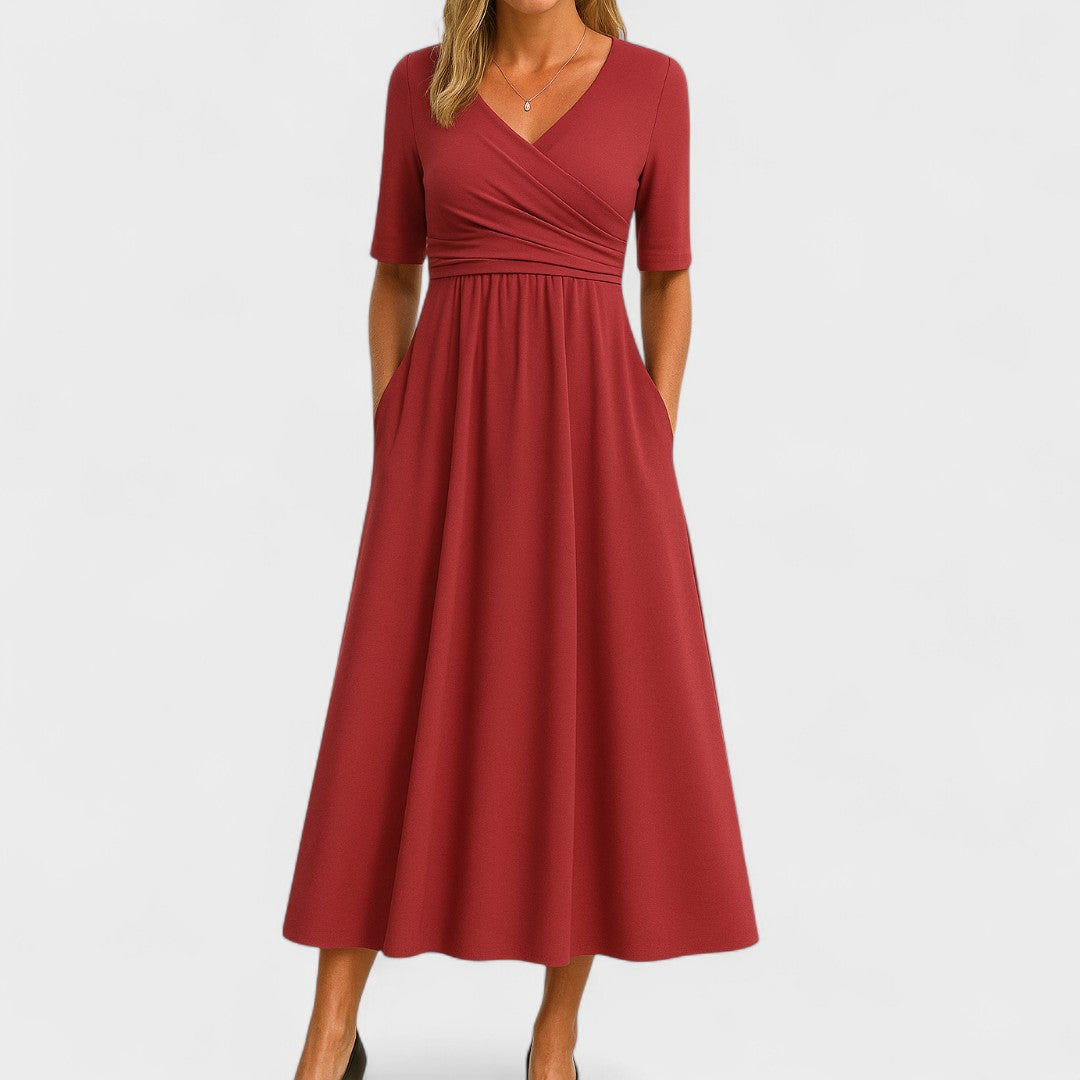 Annie | Elegant Midi Dress