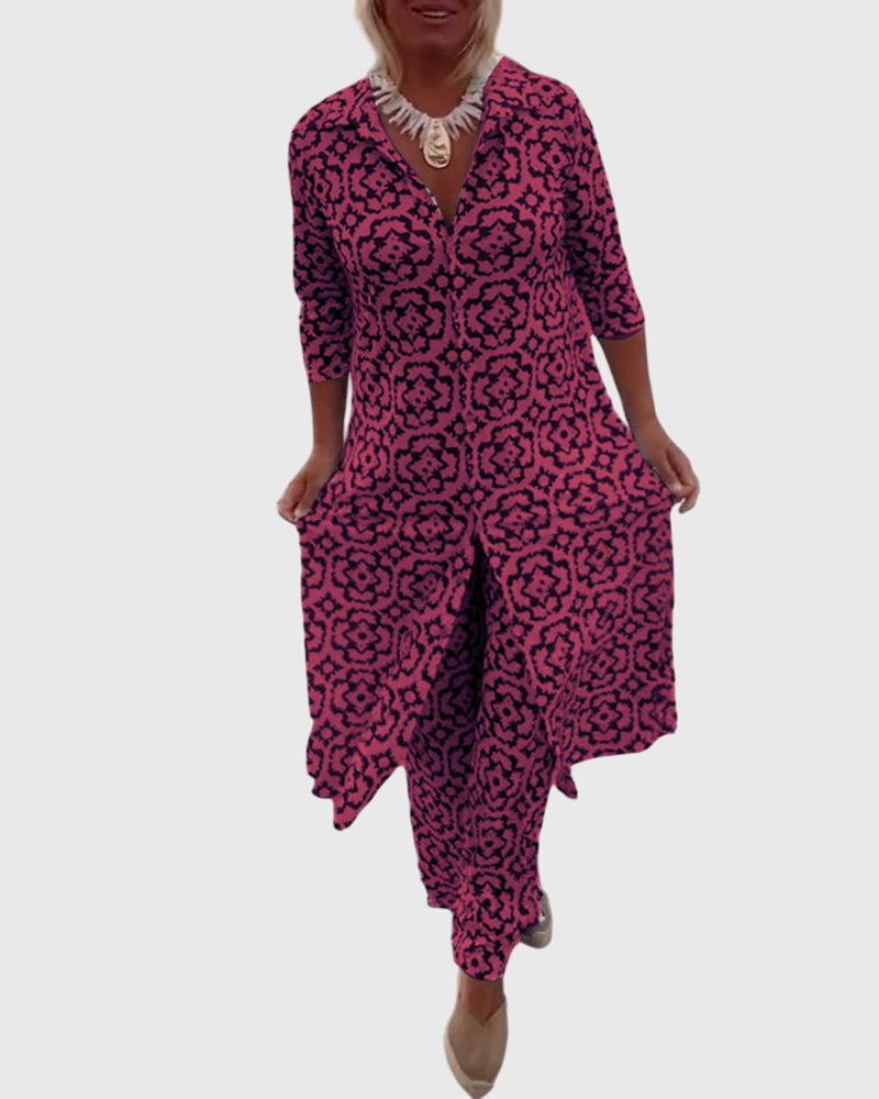 Annie | Elegant Vintage Two-Piece Set