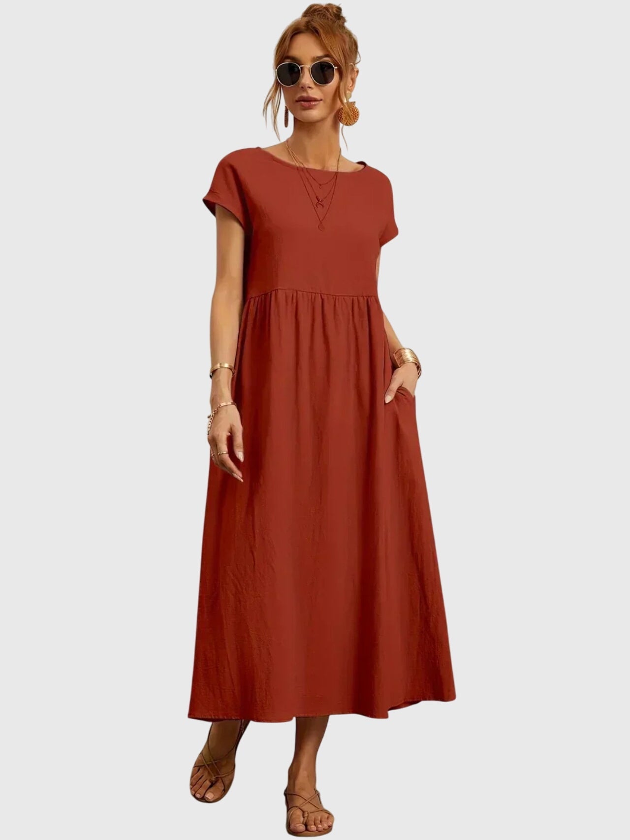 Annie | Casual Pocket Dress