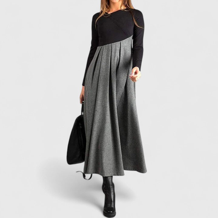 Annie | Elegant Long Sleeve Maxi Dress