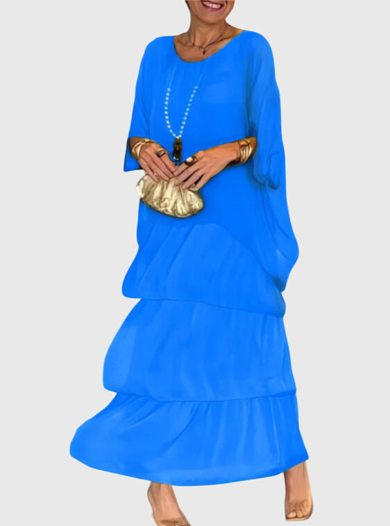 Annie | Long and Flowing Elegant Dress