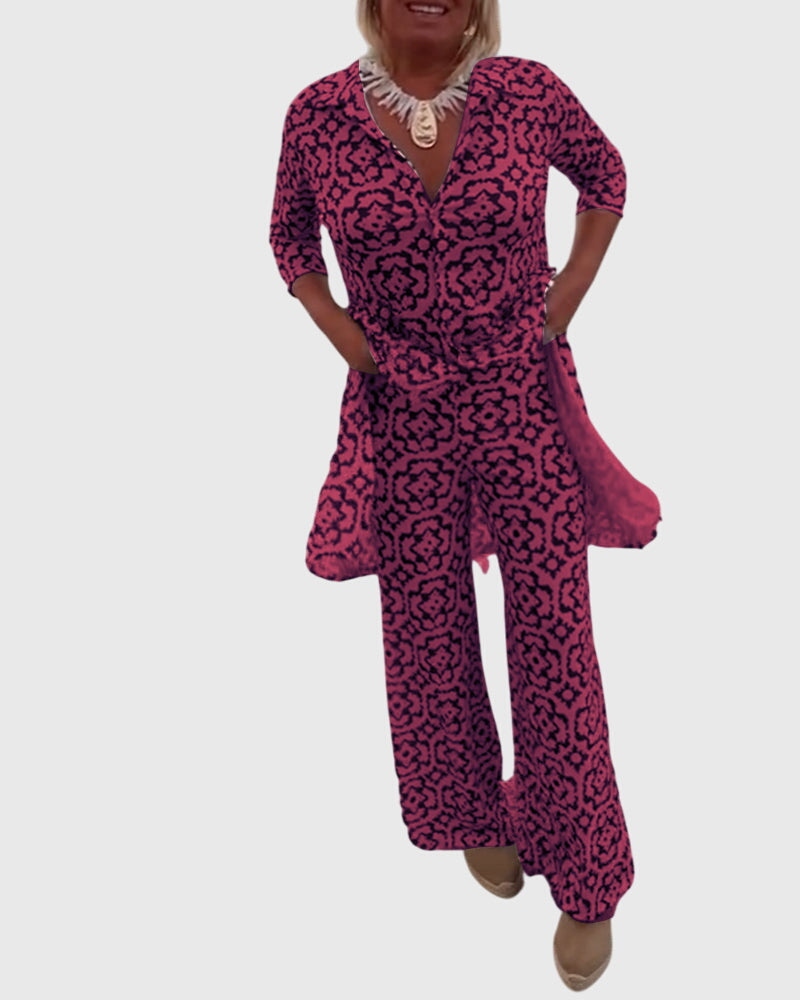 Annie | Elegant Vintage Two-Piece Set