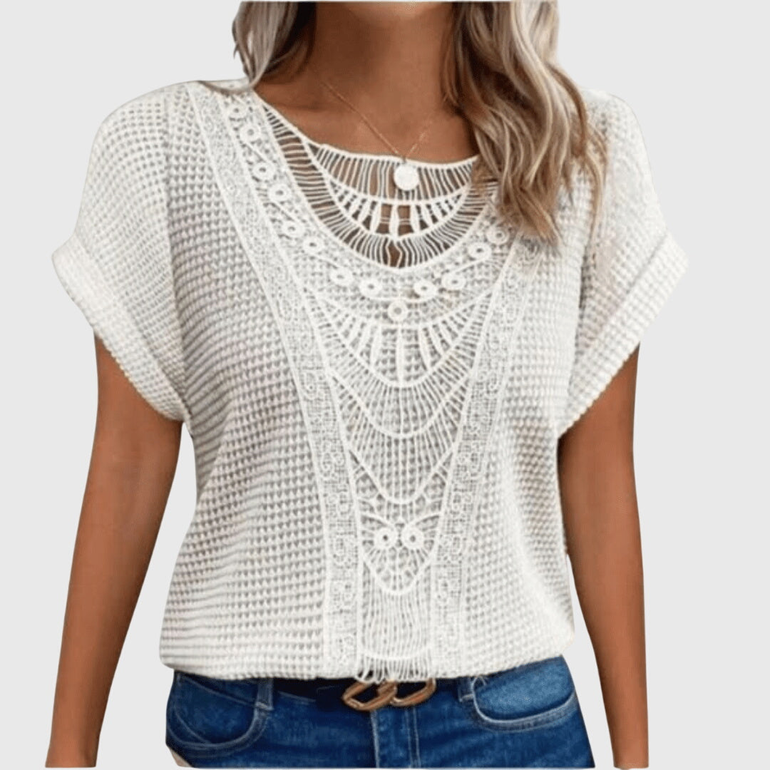 Annie | Elegant Ibiza Style Blouse