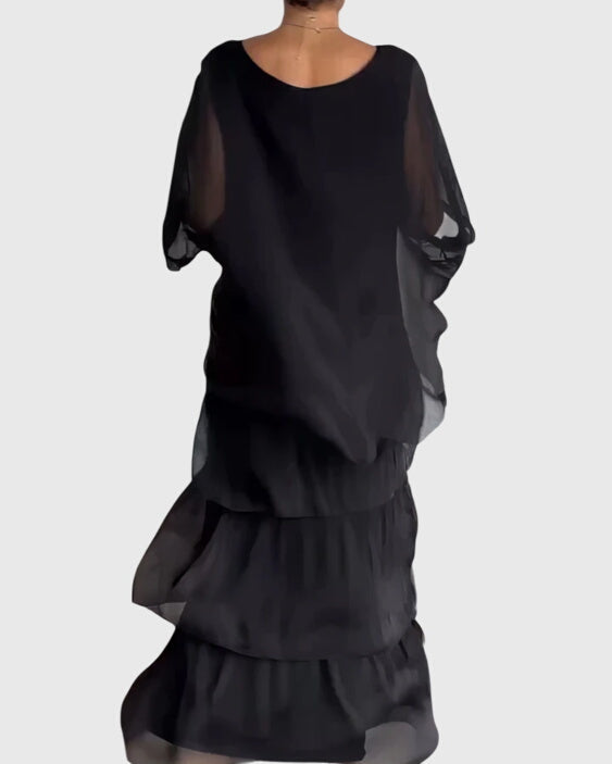 Annie | Long and Flowing Elegant Dress