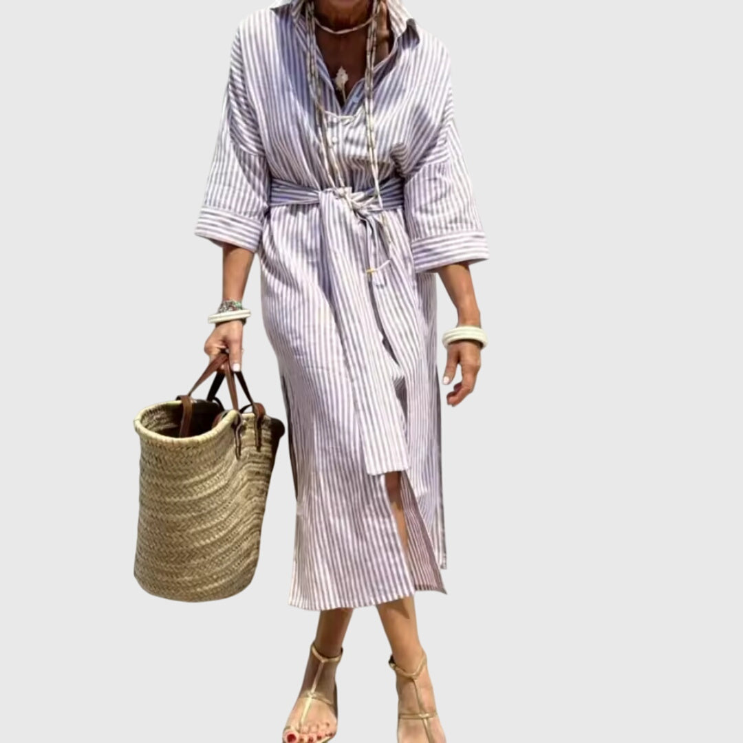 Annie | Classic Striped Dress