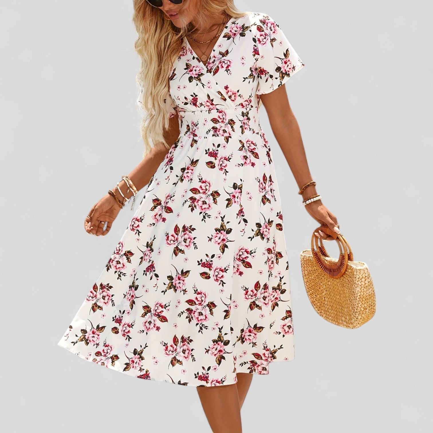 Annie | Comfortable Summer Midi Dress.