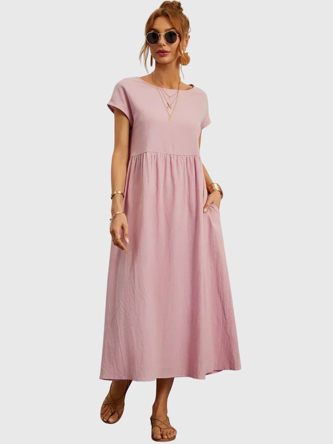 Annie | Casual Pocket Dress