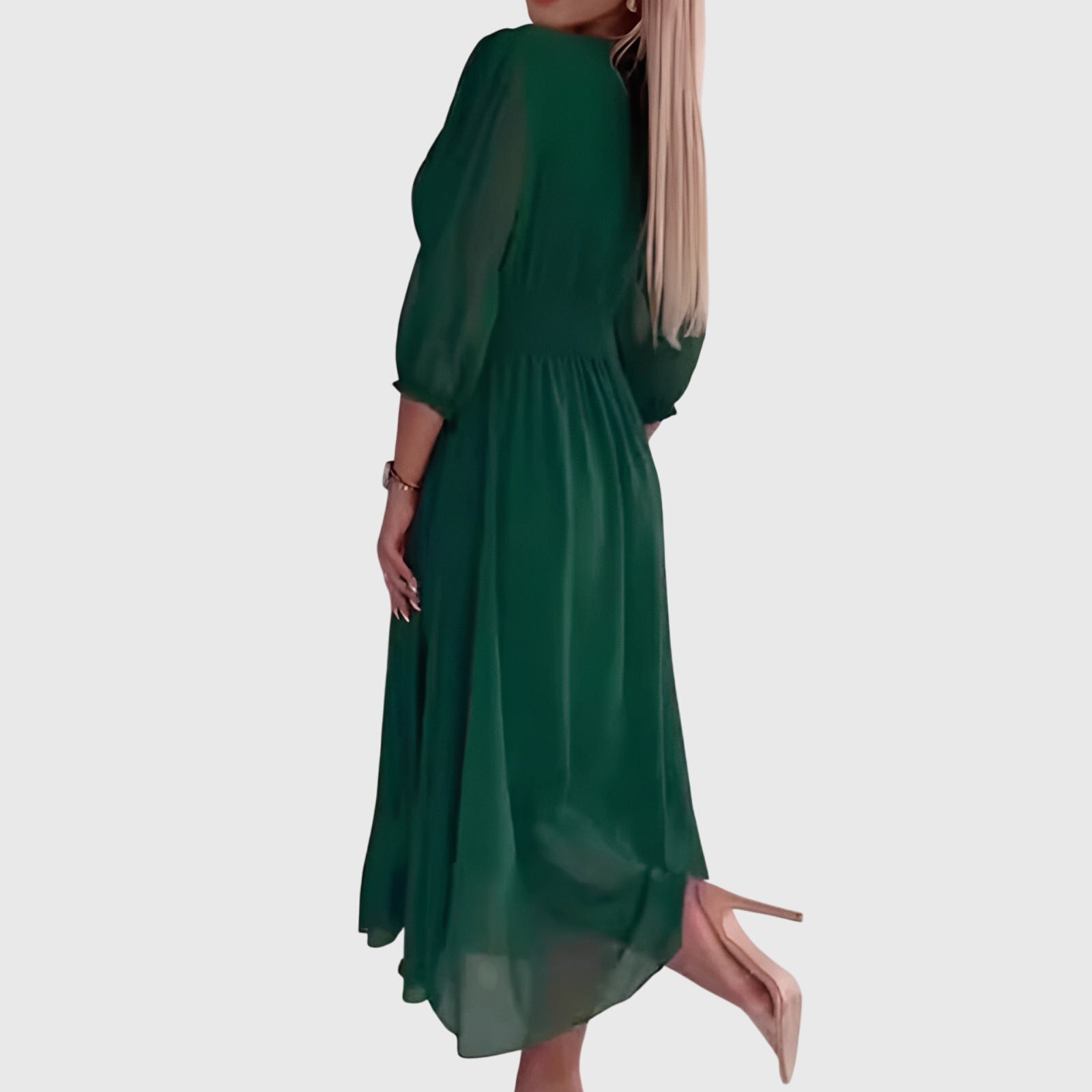 Annie | Lightweight Silky Chiffon Dress