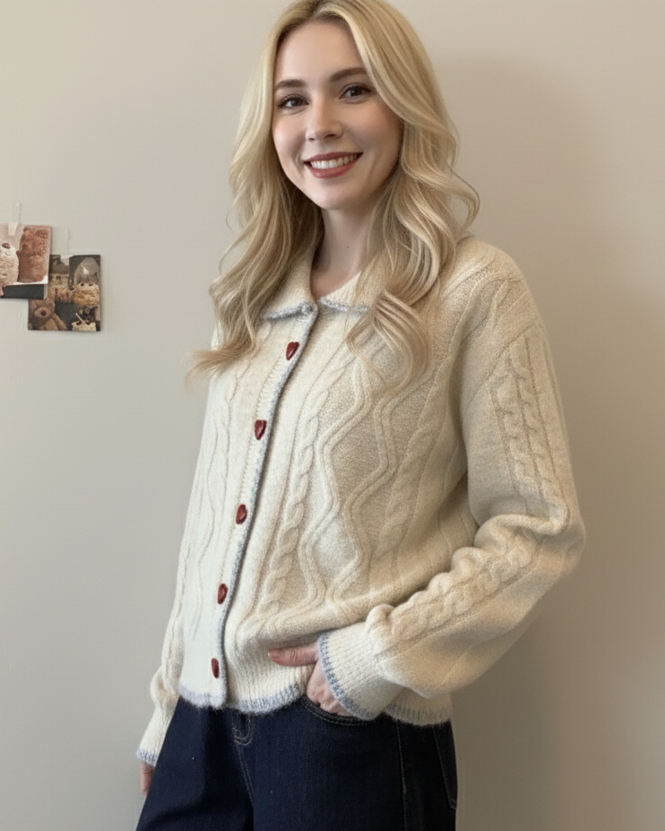 Tara Heart Cardigan™