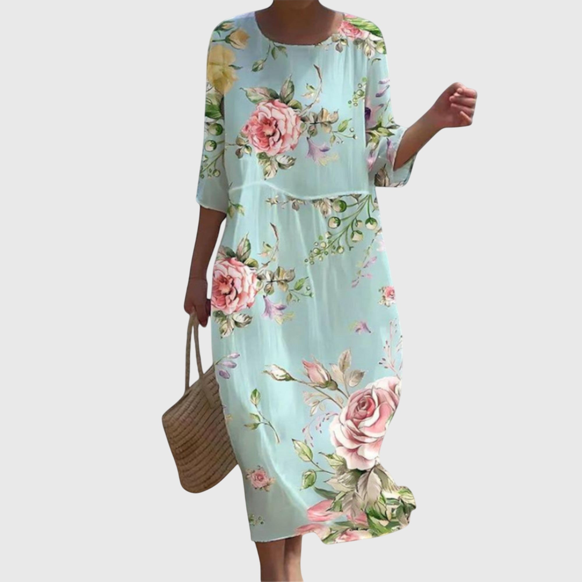 Annie | Stylish Floral Maxi Dress