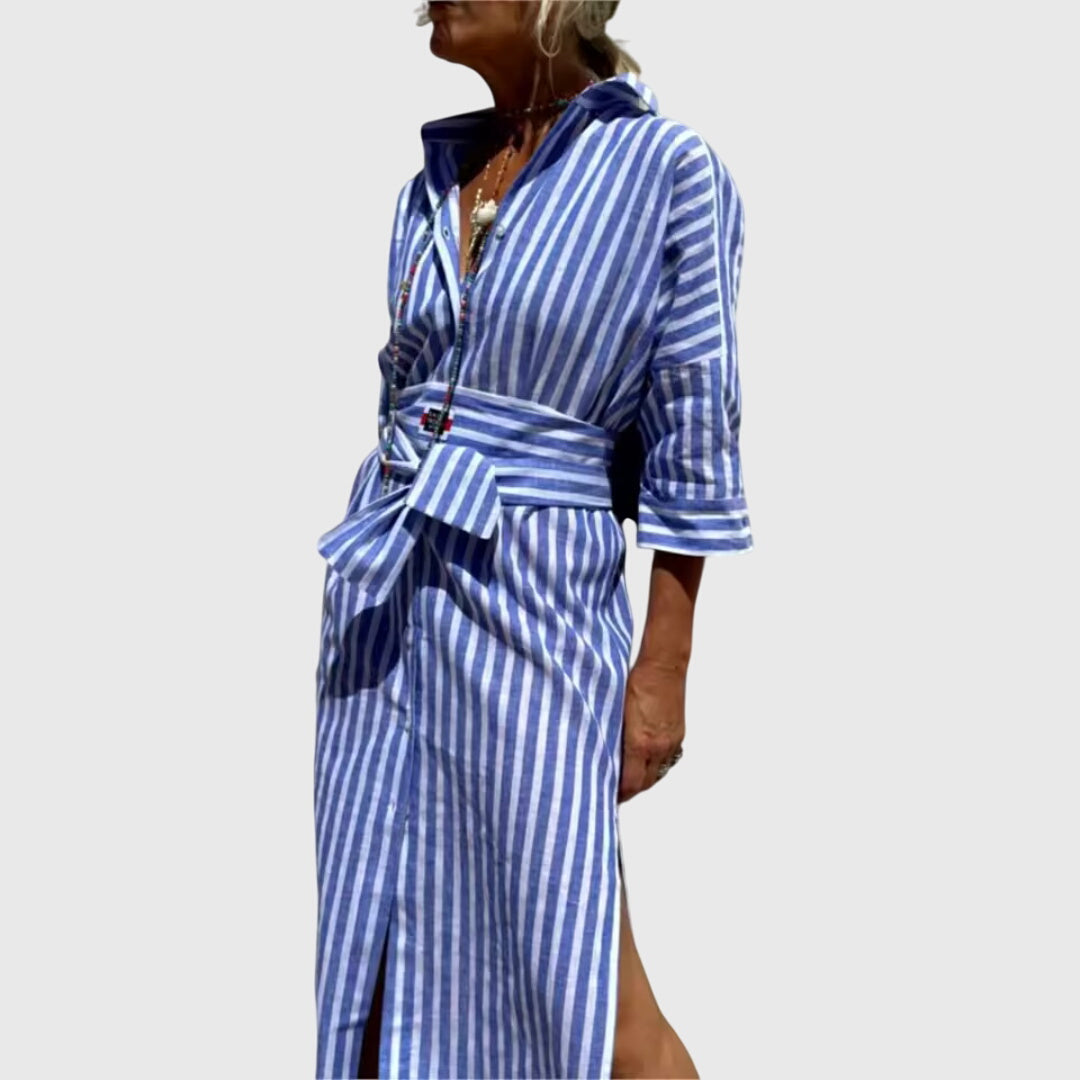 Annie | Classic Striped Dress