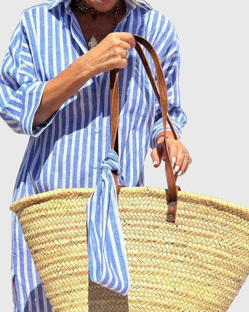 Annie | Classic Striped Dress