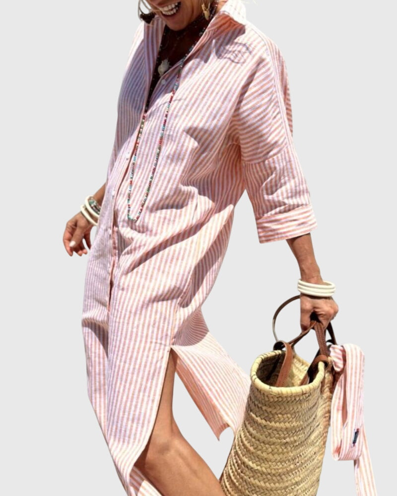 Annie | Classic Striped Dress