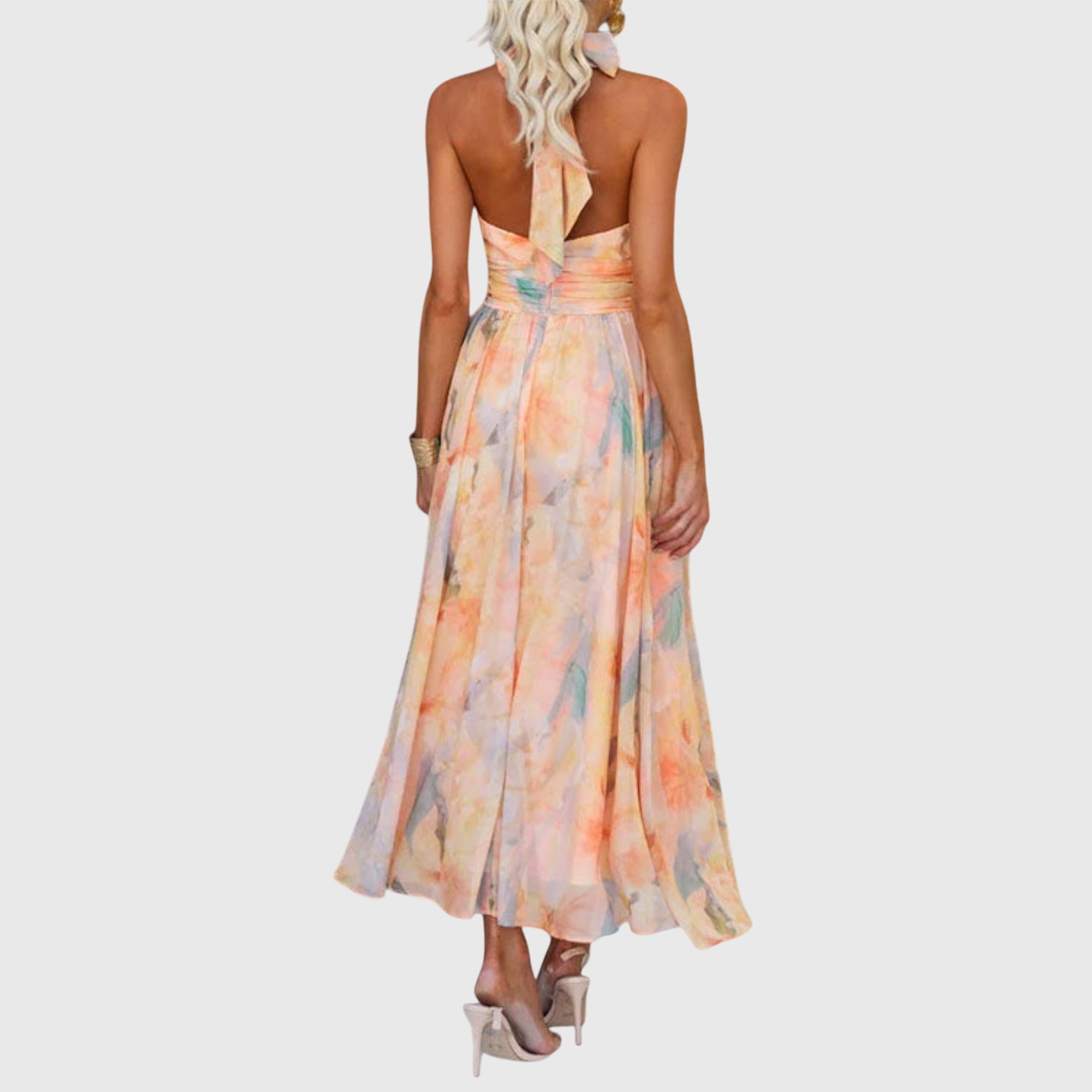 Annie | Halter Maxi Dress