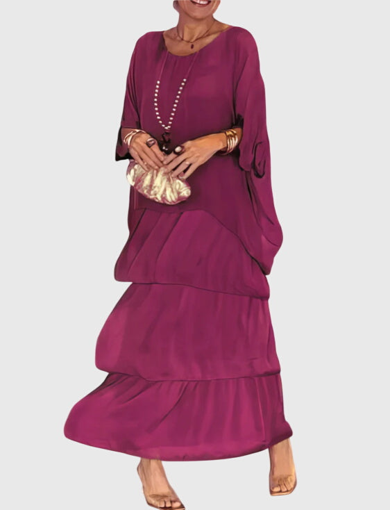 Annie | Long and Flowing Elegant Dress