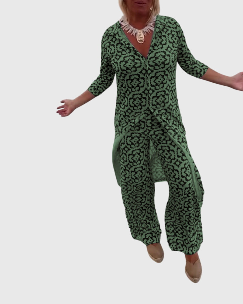 Annie | Elegant Vintage Two-Piece Set