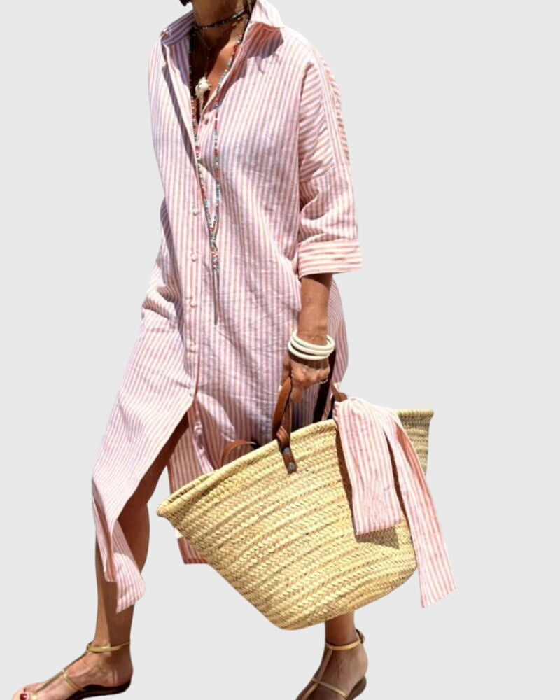 Annie | Classic Striped Dress