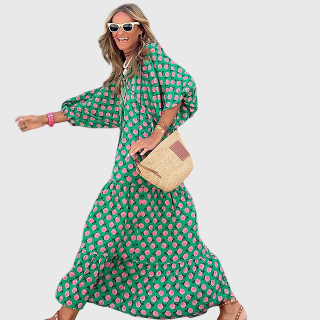 Annie | Boho Maxi Dress