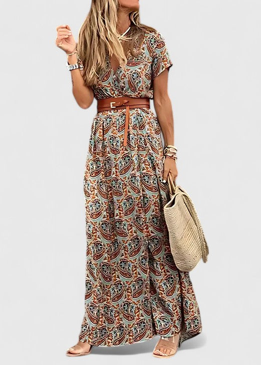 Annie | Stylish Boho Maxi Dress