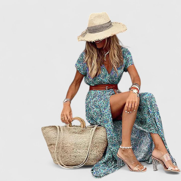 Annie | Stylish Boho Maxi Dress