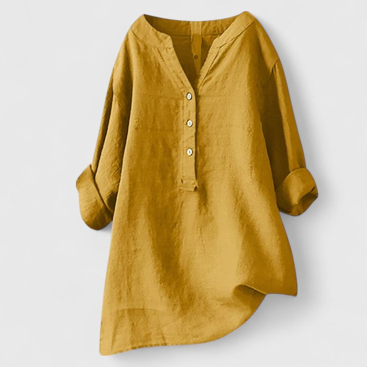 Annie | Elegant Button-Front Shirt